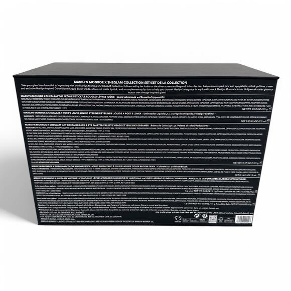 Marilyn Monroe X Sheglam Full Makeup Collection Set 10 Pieces NEW - Picture 13 of 13